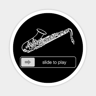 Jazz Up Your Calls with Saxophone Slide! Magnet